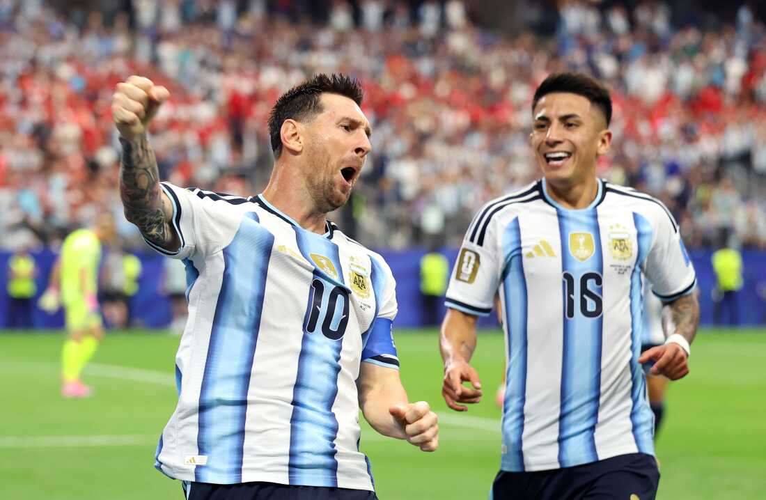 Messi sets another record under the Buenos Aires lights